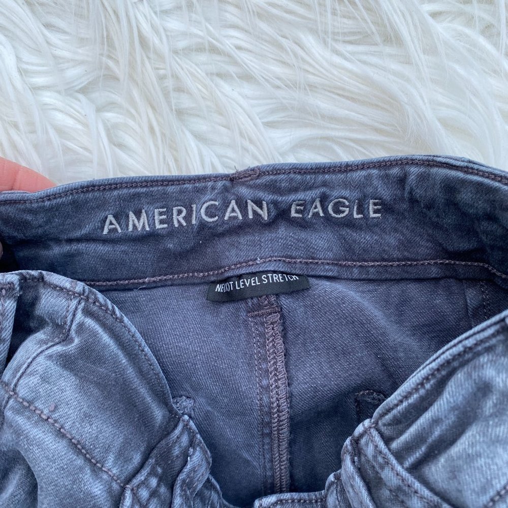 American Eagle Button Fly Highest Rise Jegging Gr… - image 3